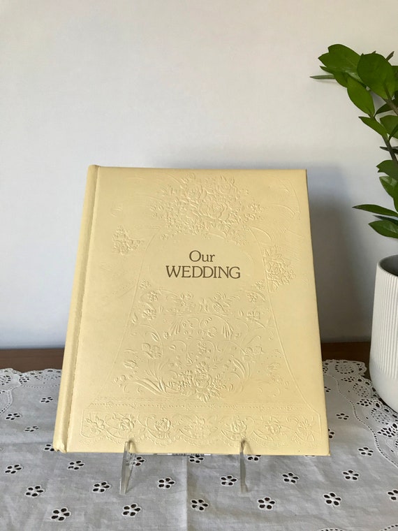 wedding vow keepsake book