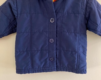 Vintage Quilted Baby Jacket: 90s Krickets Kids Clothes, 18MOS