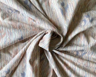 Vintage Texmade Flat Sheet: Pastel Tulip Floral Bedding