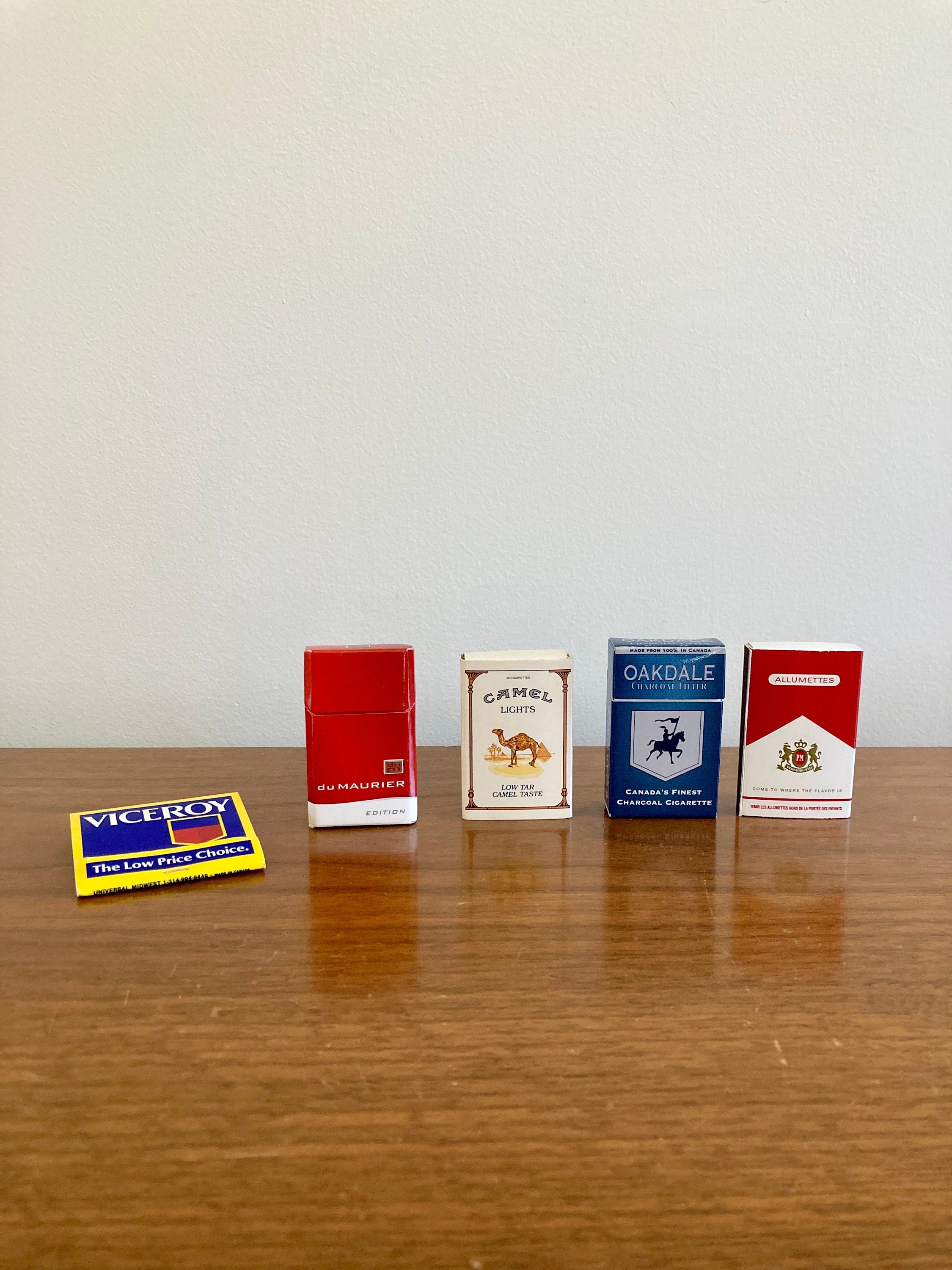 Vintage sigaretten ongebruikte lucifers en doosjes | Vintage Marlborough |  Kameelverlichting | Du Maurier | Onderkoningen | Oakdale | Vintage tabak -  Etsy België, image size:2250x3000