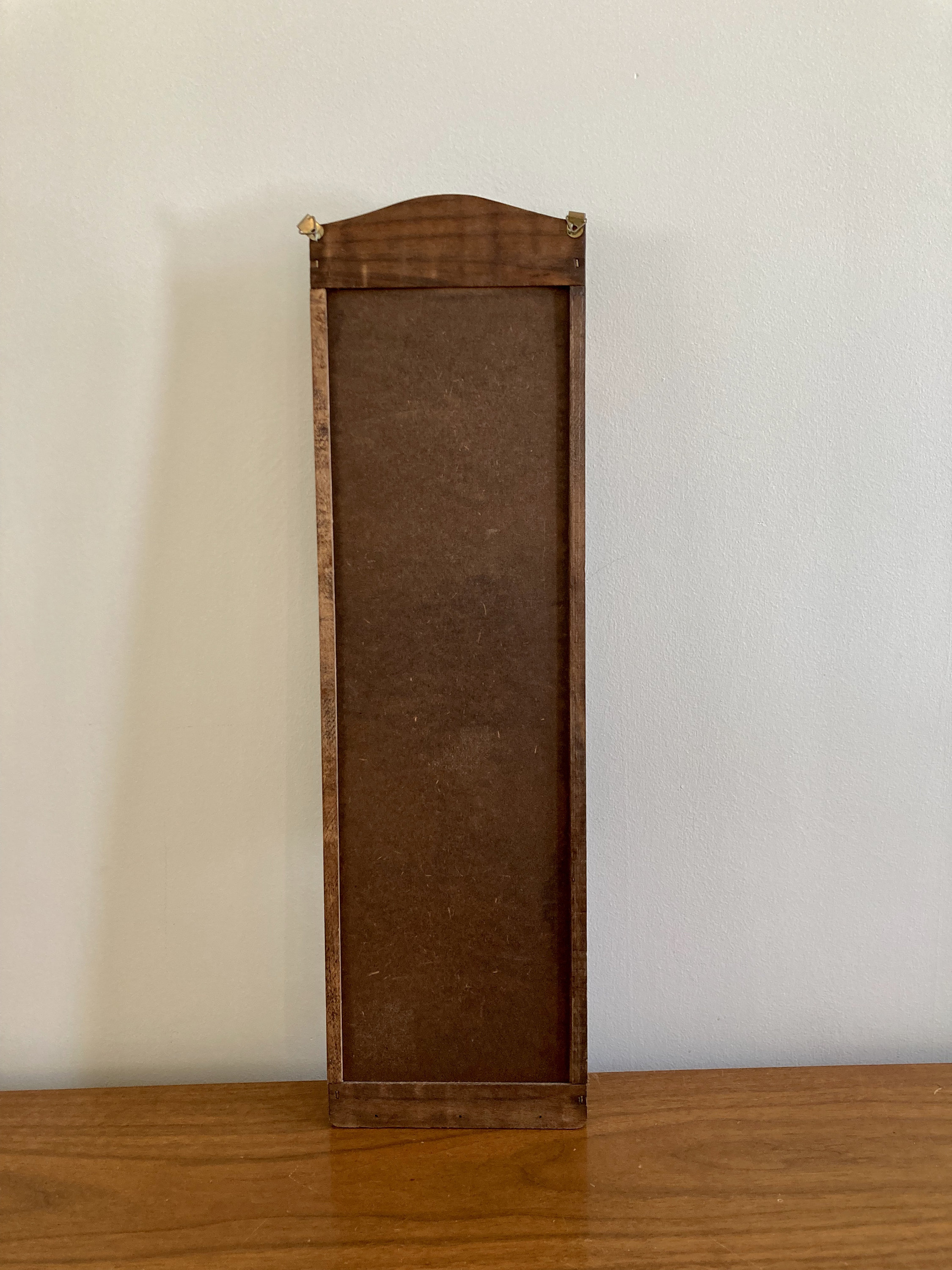 Porte Courrier En Bois Sculpté Vintage - Déco Asiatique Fait Main