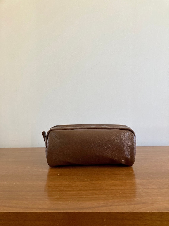 Cooper Leather Toiletry Bag | Vintage 70s Leather 