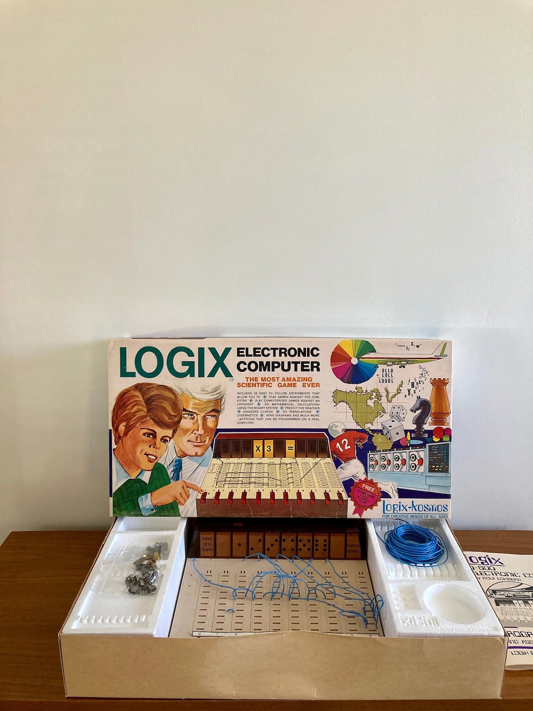 COMPLETE LOGIX Electronic Computer | 1971 Logix Electronic Computer ...