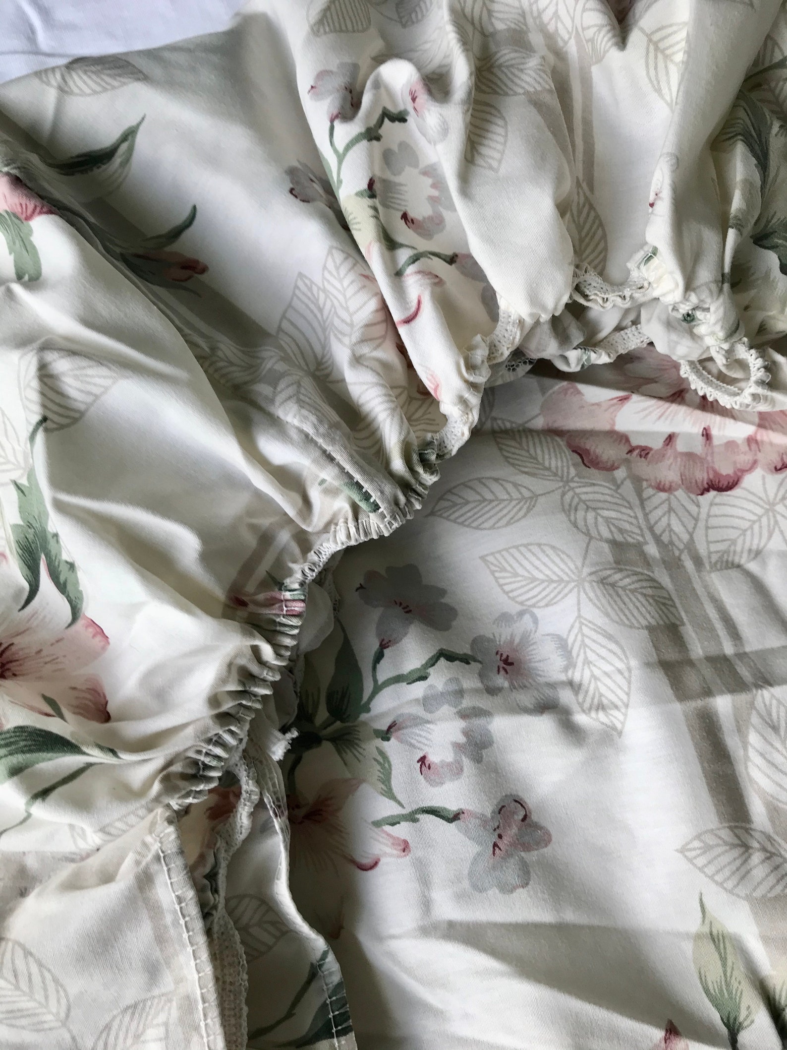 6 PC SET Springmaid Floral Bedding Vintage Twin Sheets Etsy
