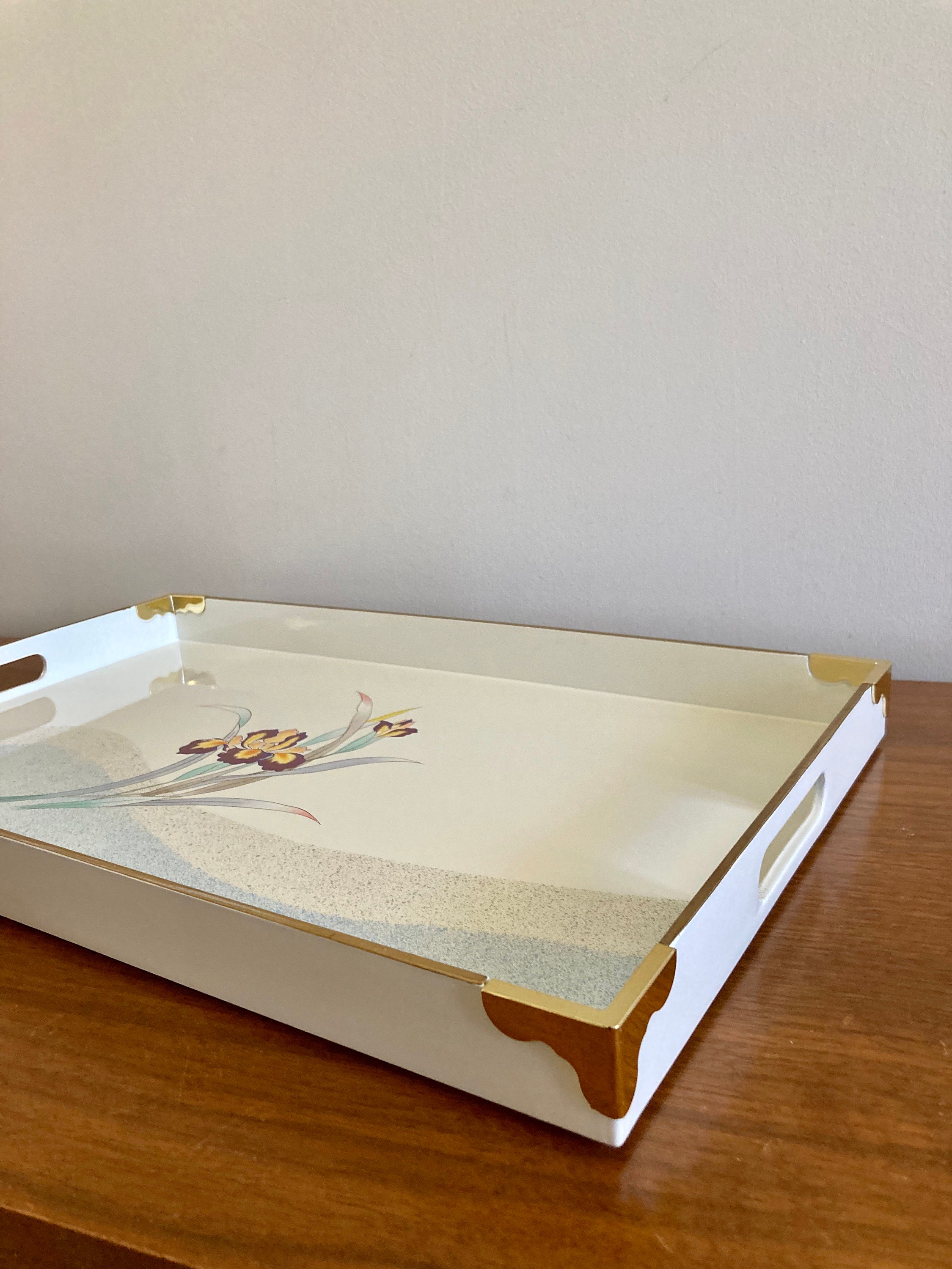 Otagiri Serving Tray Retro 80s Breakfast Tray Vintage Etsy