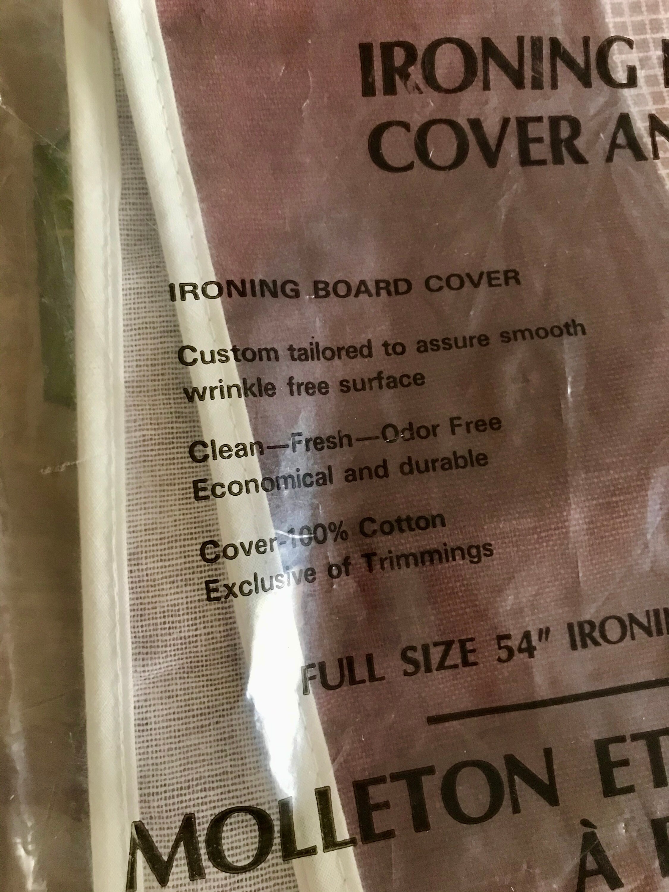 Ironing Board Cover NOS Vintage Ironing Board Cover Brown Etsy