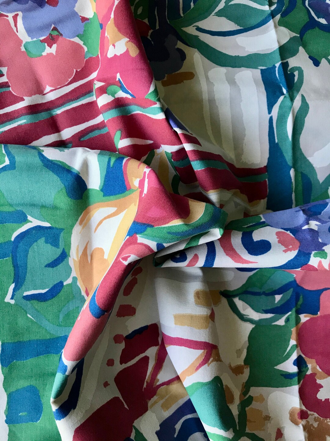 NOS Vintage King Bed Sheet Set Percale King Sheets Dan River Bedding