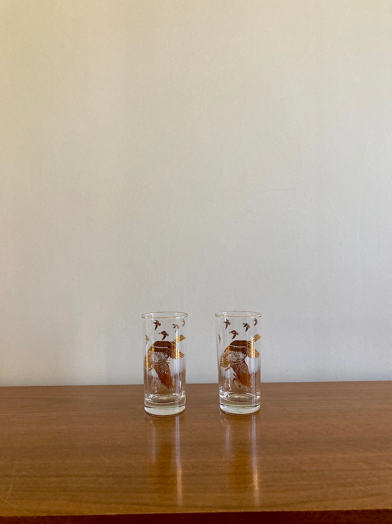 1967 Canada Centennial Glasses Vintage Dominion Glass 24k Etsy