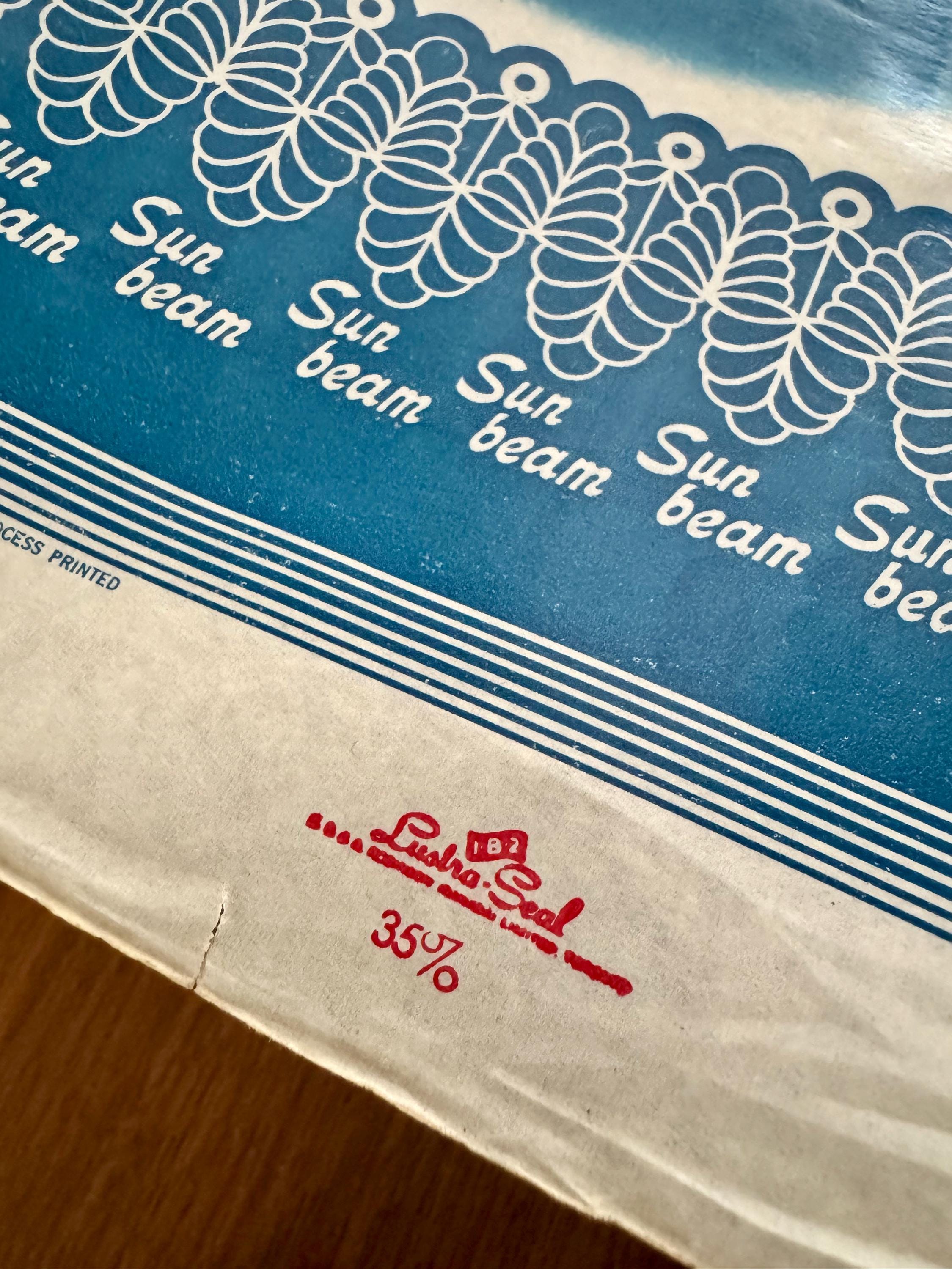 1940s Sunbeam Bread Wax Paper Wrapper: Miss Sunbeam Illustration