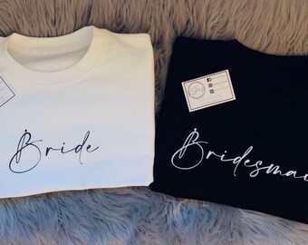 bridesmaid sweatshirt