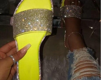 bling sandals for sale