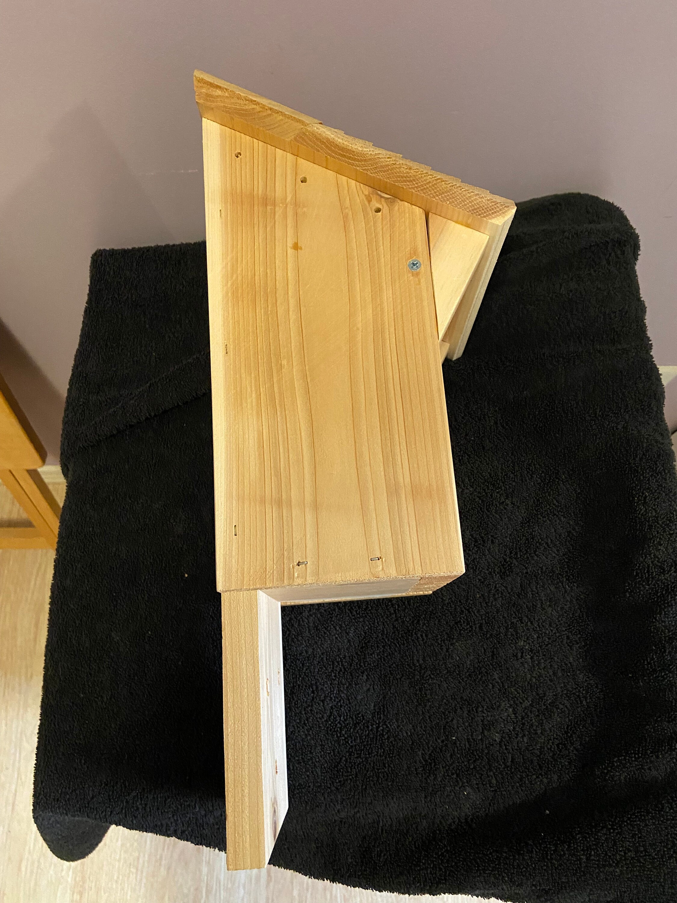 New Cedar Wood Bluebird House Etsy