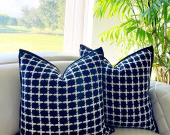 Checkered Pillow Cover For Living Room Sofa Cushion For Family Room Decorative Throw Pillow For New Homeowner Gift For Den Couch Pillow