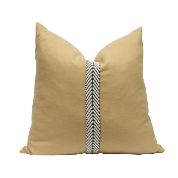 Mustard Pillow Covers Mustard Throw Pillows Mustard and Etsy