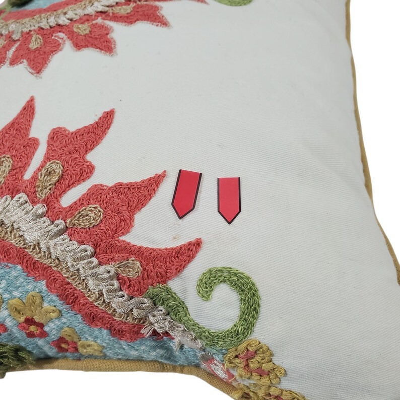 Pier 1 Embroidered Pumpkin Lumbar Throw Pillow - Thumbnail 3