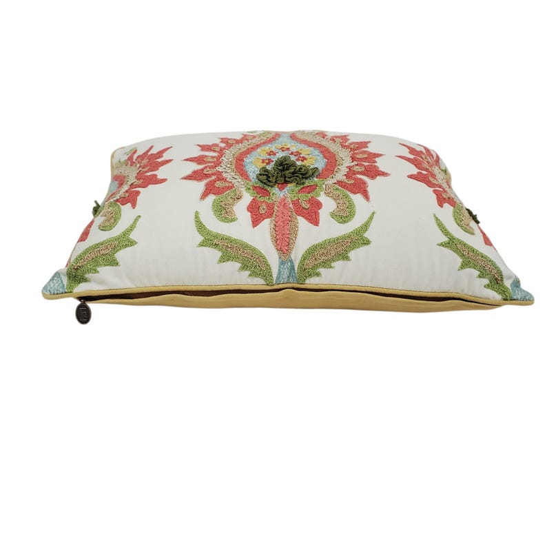 Pier 1 Embroidered Pumpkin Lumbar Throw Pillow - Thumbnail 4
