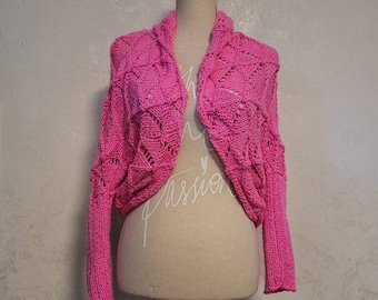 handgestrickter Seelenwärmer - Hygge - Kuscheljacke - Strickjacke - Cardigan