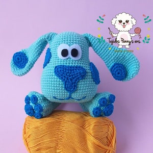 Blue Pattern Clues to Crochet PDF in Spanish and English