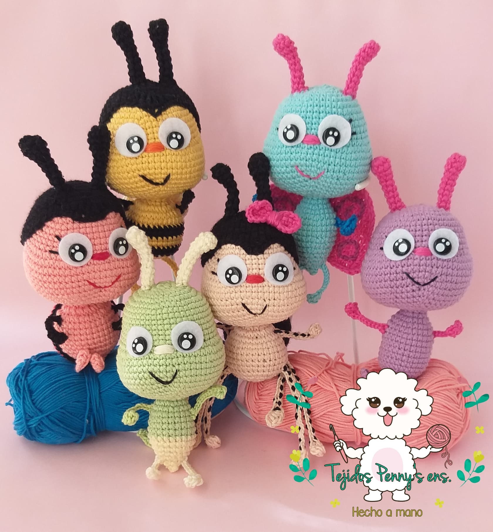 Patron 6 Bichikids PDF en ESPA OL e INGLES Etsy M xico