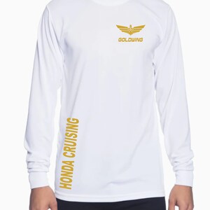 Honda Goldwing, Motorcycle shirt, Wicking Shirt Long sleeve image 7