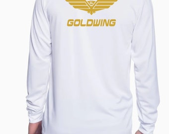 Honda Goldwing Motorcycle shirt Wicking Shirt Long sleeve