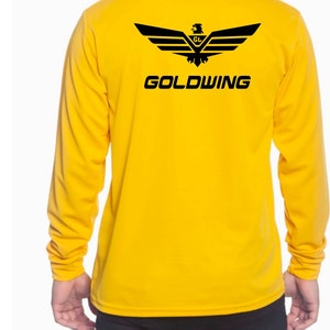 Honda Goldwing, Motorcycle shirt, Wicking Shirt Long sleeve image 6