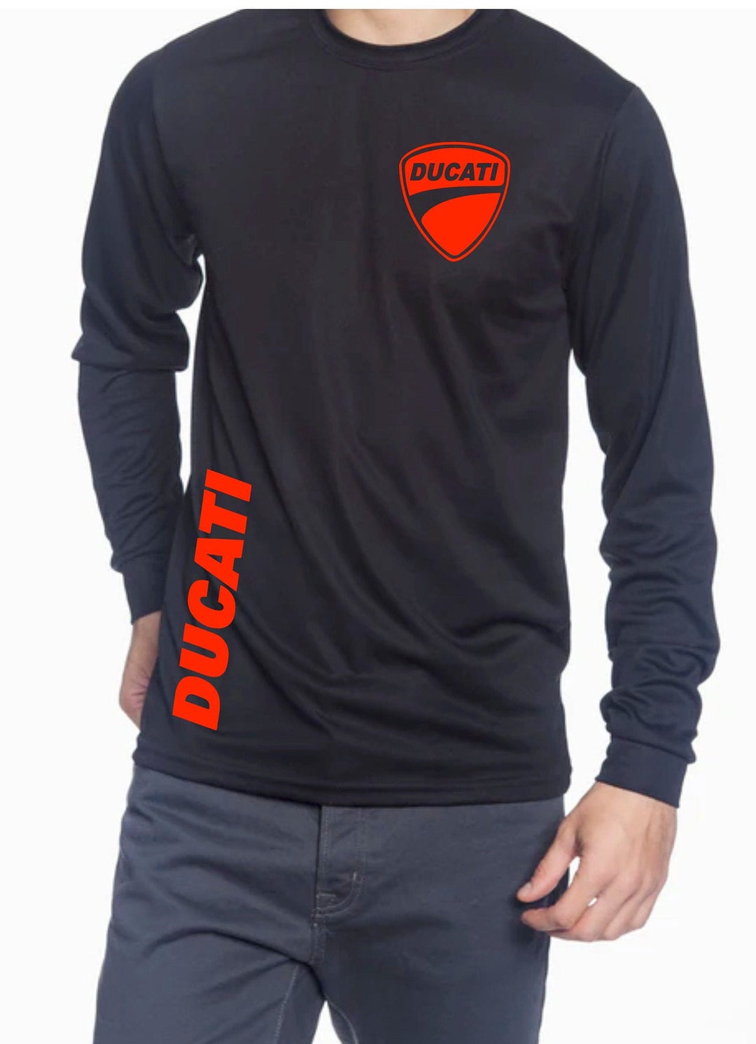 Ducati Racing Motorcycle Shirt Long Sleeve Wicking Shirt or Etsy