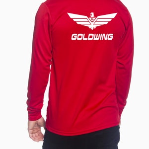 Honda Goldwing, Motorcycle shirt, Wicking Shirt Long sleeve image 4