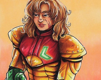 Samus Aran Metroid Nintendo Print Poster