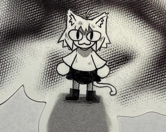 Menacing NecoArc Melty Blood vinyl Sticker