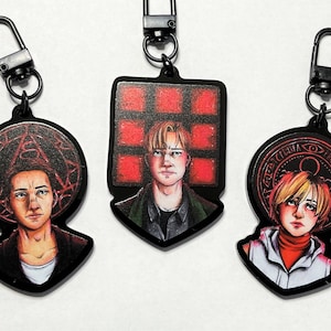 Silent Hill Harry Mason James Sunderland Heather Mason Acrylic Keychain Charms