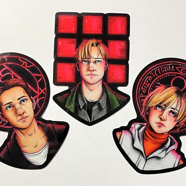 Silent Hill Harry Mason James Sunderland Heather Mason Vinyl Stickers