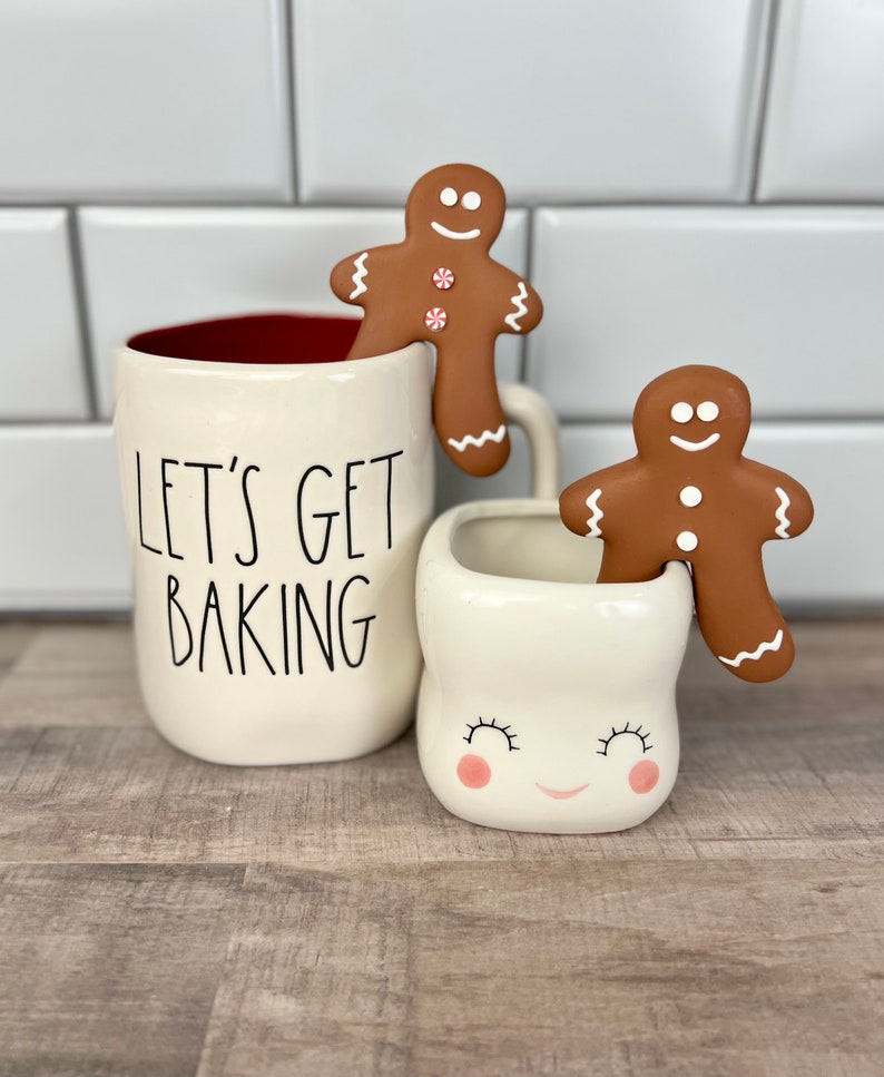 Gingerbread Man Mug Hugger Faux Gingerbread Cookie Mug Etsy
