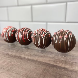 Fake Hot Cocoa Bomb | Christmas Tiered Tray Decor, Photography Prop