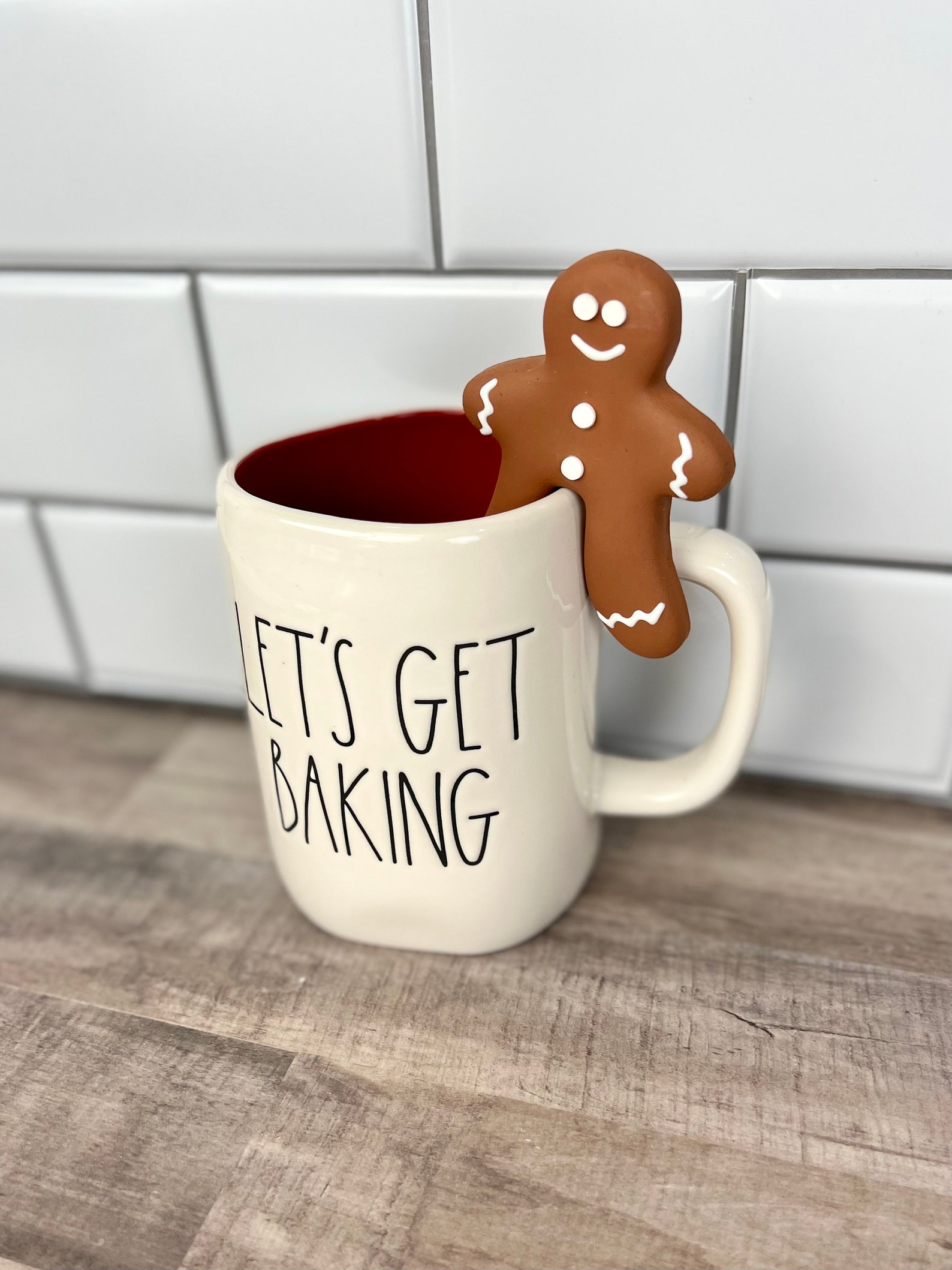 Gingerbread Man Mug Hugger Faux Gingerbread Cookie Mug Etsy
