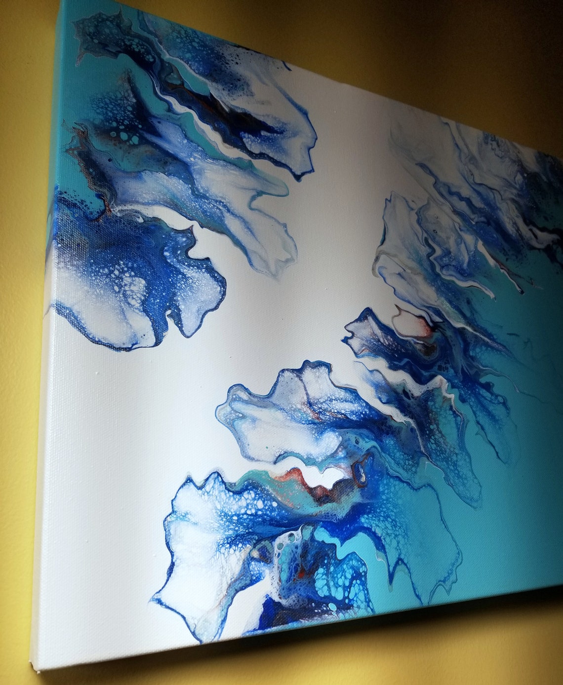 Wall decor acrylic painting Etsy