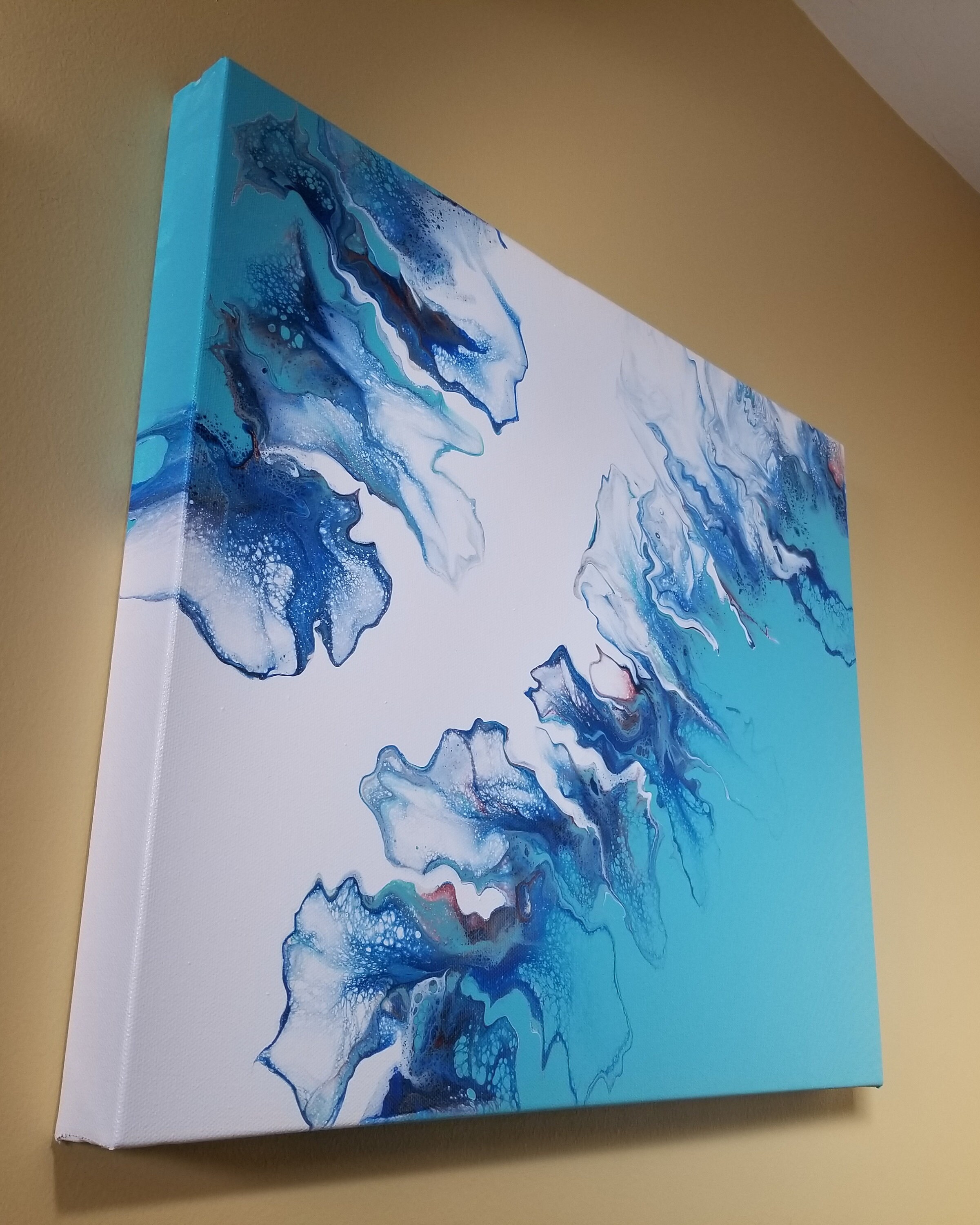 Wall decor acrylic painting Etsy