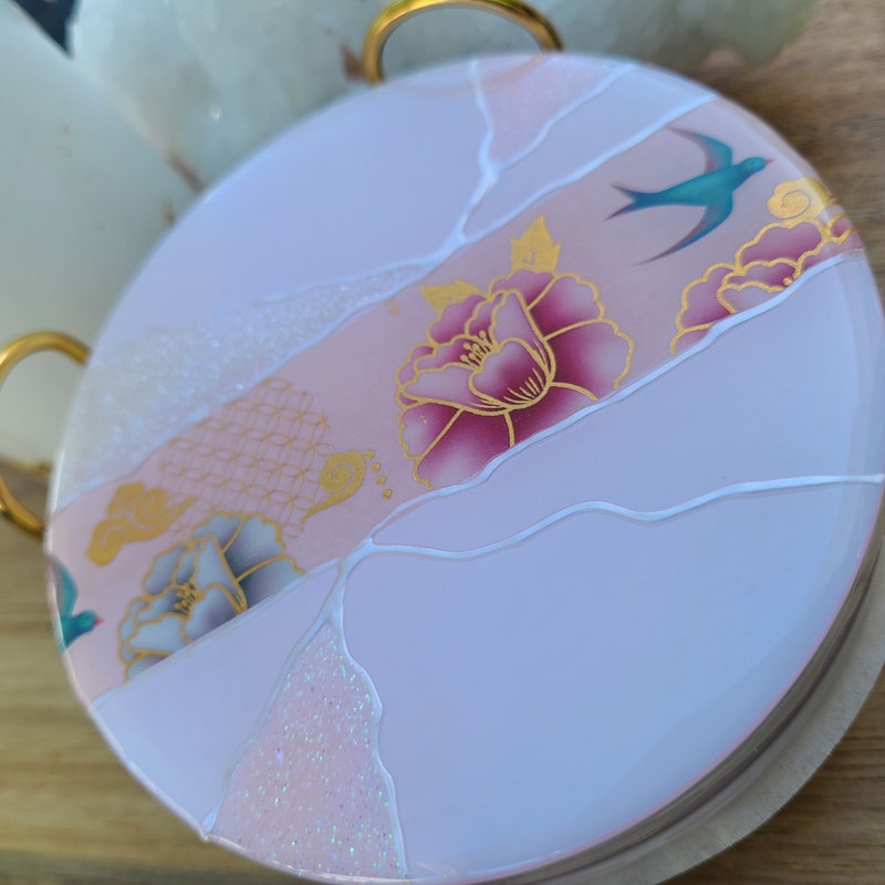 Kintsugi Coaster - Etsy