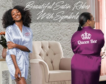 Custom Robes for Women, Personalized Robes for All Occasions, Gift for Her on Birthdays, Christmas, Mothers Day, Valentines & More