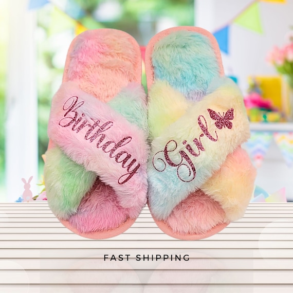 Felted Slippers Personalised Slippers Kids Childrens Spa Slippers