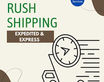 Add On Services - Express or Expedited Shipping for Order