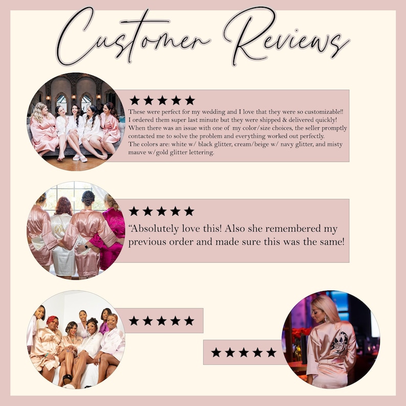 Personalize Bridesmaid Robes, Satin Robes, Wedding Robes, Bachelorette Party Robes, Bridesmaid Gift, Bridesmaid Proposal, Birthday Robes image 4