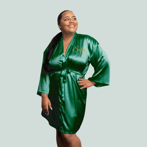 6xl Robe Set of 4 Robes, Bridesmaid Robe Set of 4, Personalized Robes, 26 Colors ...