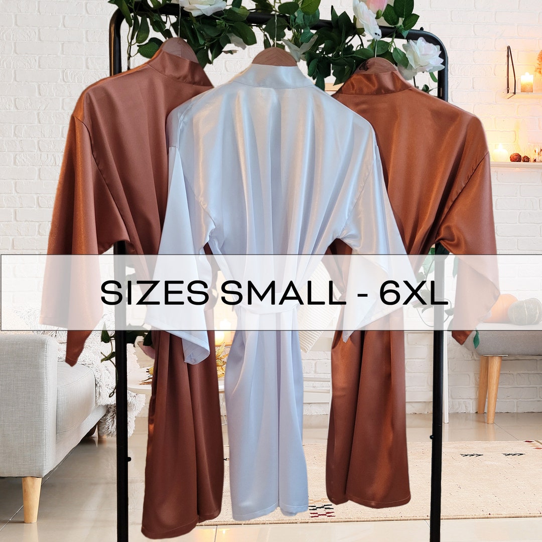 Beautiful Terracotta Robes Personalized Robes for Bridal Party