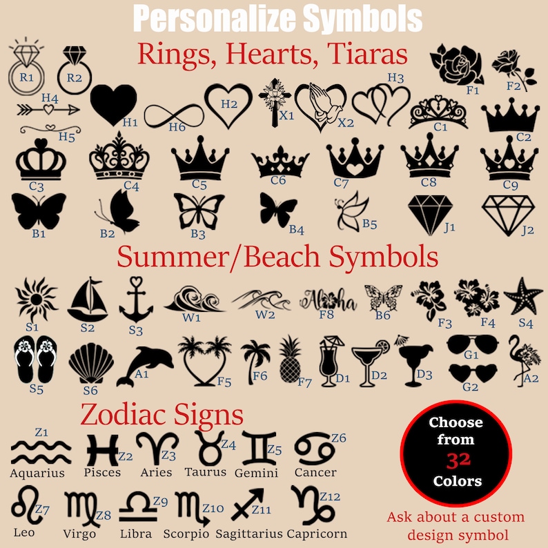 Personalized Robes for Women, Gift For Birthdays, Gift for Holidays, Symbols. A Personalize robe is a great gift for her.  Unique gift for women.