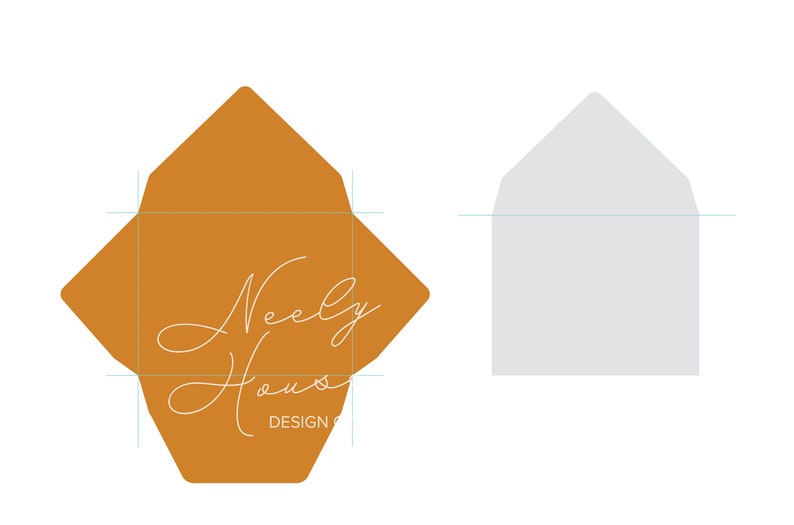 A2 Card Envelope Template SVG Envelope Liner SVG Cricut Etsy UK