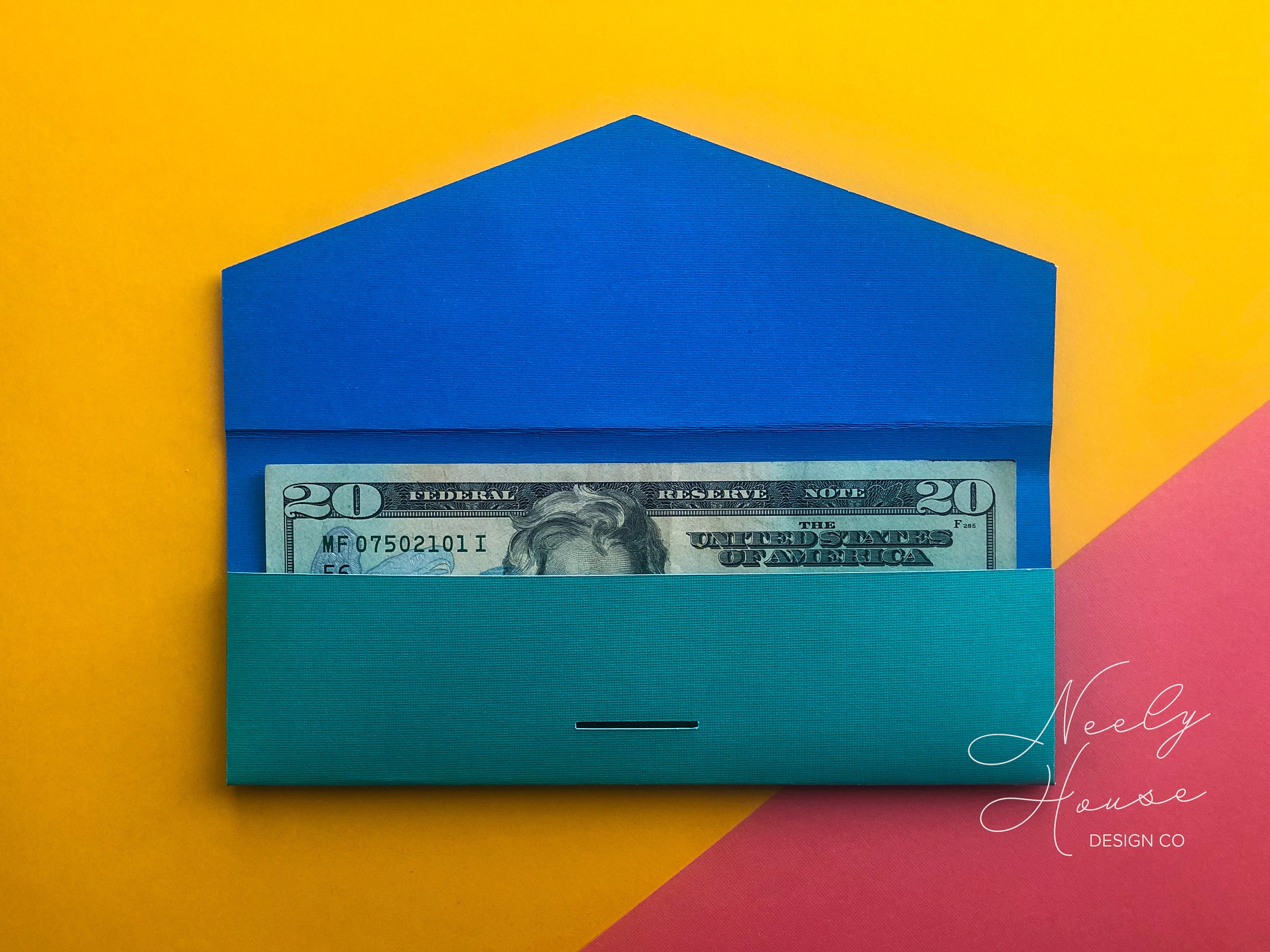 Money Holder SVG Cash Holder Cricut Cut File SVG Instant Download Cut