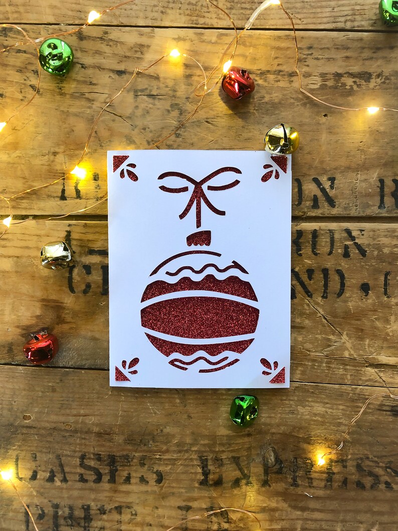 Download Cricut Joy Simple Round Ornament Christmas Card Template ...