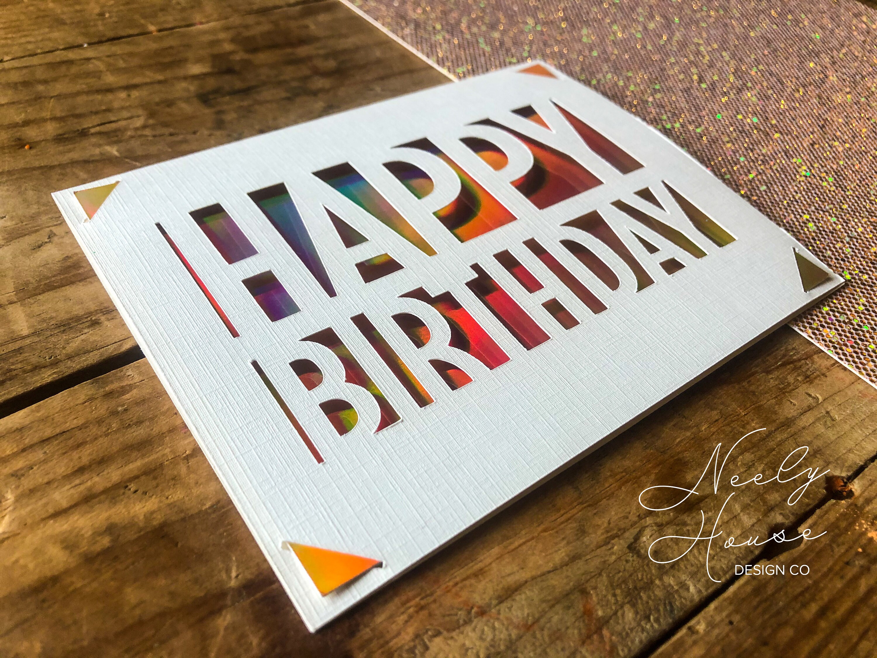 Cricut Card Template
