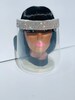 Rhinestone Face Shield | Crystal Face Shield | Bling Face Shield | Rhinestone Face Mask | Bedazzled Face Cover | Wholesale Adjustable Mask 